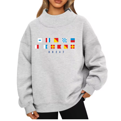 Stone Harbor Flag Crewneck
