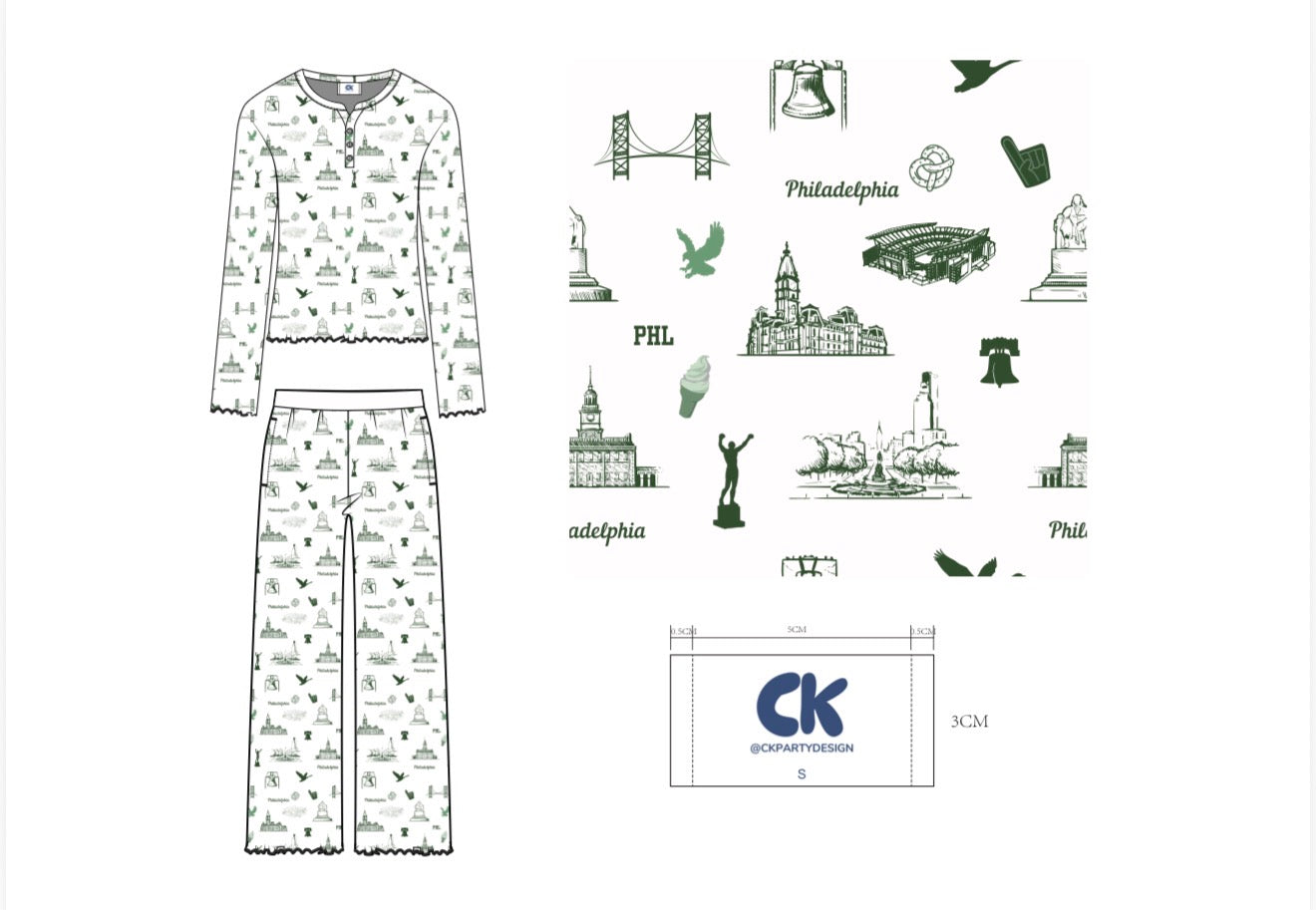 The Kelly Pajamas
