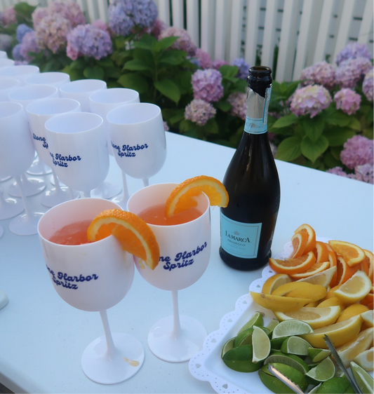 SH Plastic Wine Glass