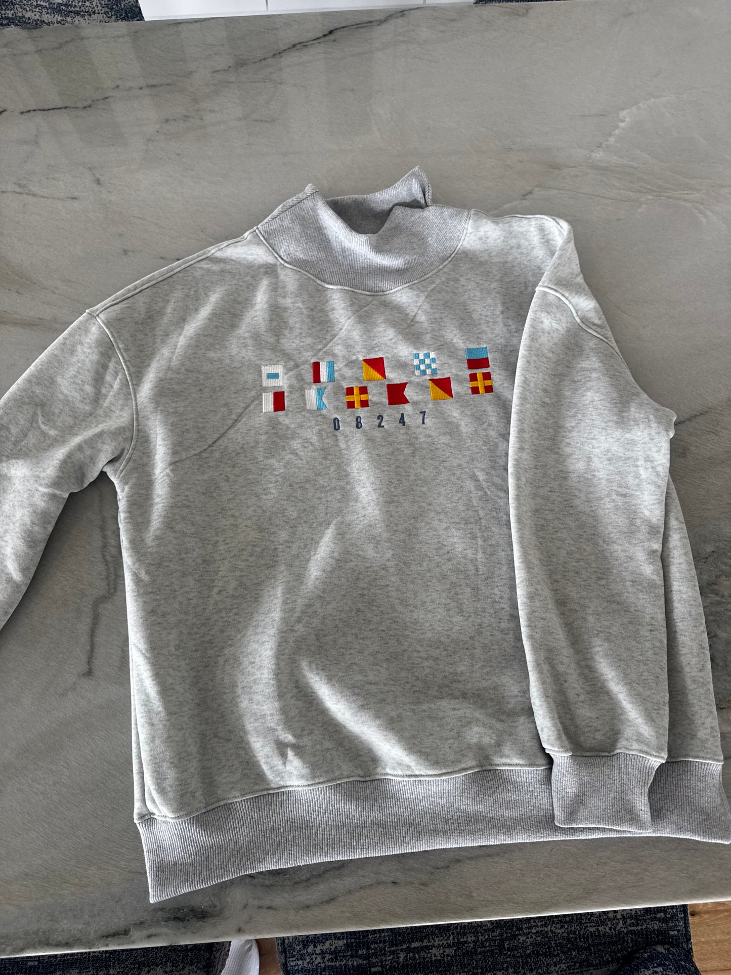 Stone Harbor Flag Crewneck